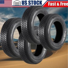 4-pk 175 80 13 Trailer Tires 6Ply Heavy Duty ST175/80D13 175/80/13 Replace Tire