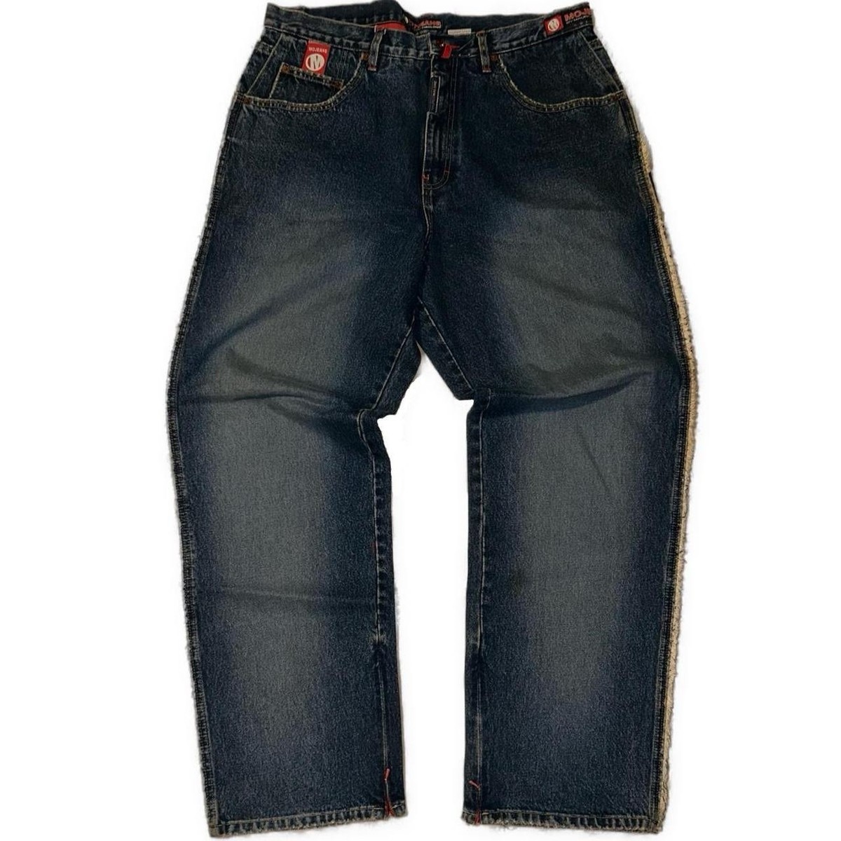 Vintage MOJEANS Denim Maurice Malone Wide Leg Baggy Skate Jeans