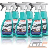 6X 500Ml Sonax Xtreme Scheibenklar Scheibenreiniger Glasreiniger Reiniger