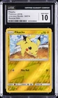 2019 POKEMON SUN & MOON UNBROKEN BONDS #54 PIKACHU-REVERSE FOIL CGC 10 GEM MINT