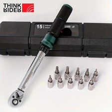 Professional NL-15 Bicycle Bike Torque Wrench Allen Key Tool Socket Spanner Set 