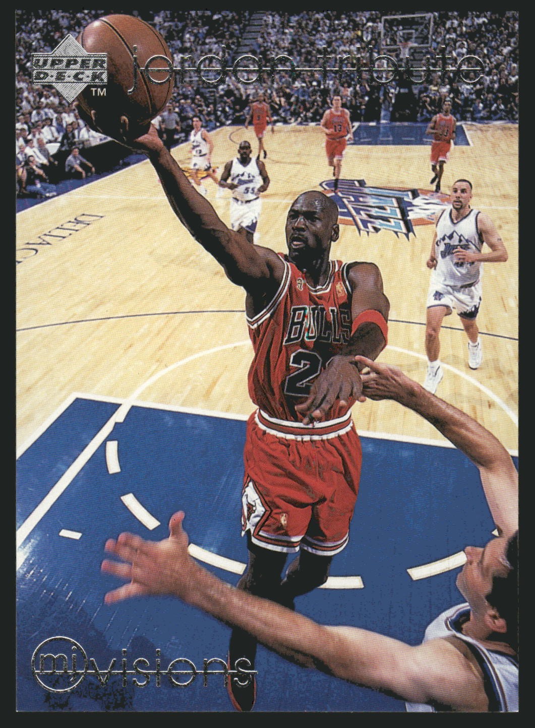 1997-98 Upper Deck Michael Jordan Tribute #MJ6 HOF Chicago Bulls NBA Basketball