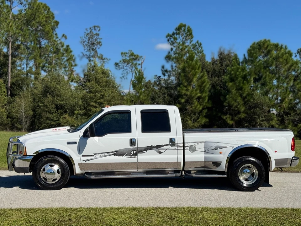 2000 Ford F-350 7.3 Turbo дизельный 2WD без резерва поворот ключ ежедневно драйвер - Изображение 2 из 4