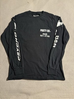 Post Malone ~ Posty And Co Psycho B&B Ty Dolla Sign Long Sleeve Shirt Size Small