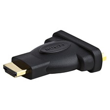 HDMI Male to DVI-D Female Adapter Bi-Directional Monitor Connector Converter