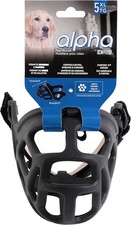Alpha TPR Muzzle for X-Lar Dogs, fort Fit Design Prevents Biting