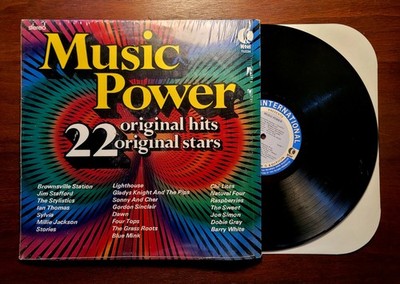 MUSIC POWER 22 Original Hits Original Stars Vinyl Lp 1975 Press K-tel TU 234 