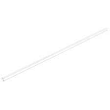 Rigid Round Clear Tubing 5mm ID x 7mm OD x 250mm Length Plastic Tube