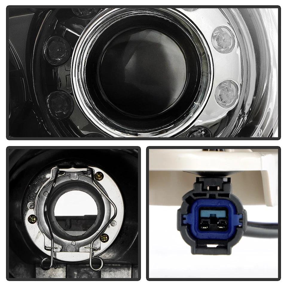 For 2013 JX35 2014-2015 QX60 HID/Xenon Projector Headlights Headlamps Left+Right - Image 4 of 4