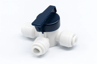 #ad 3 Way 1 4quot; Push Connect Ball Valve for RO Water Filter Systems LiquaGen $23.45