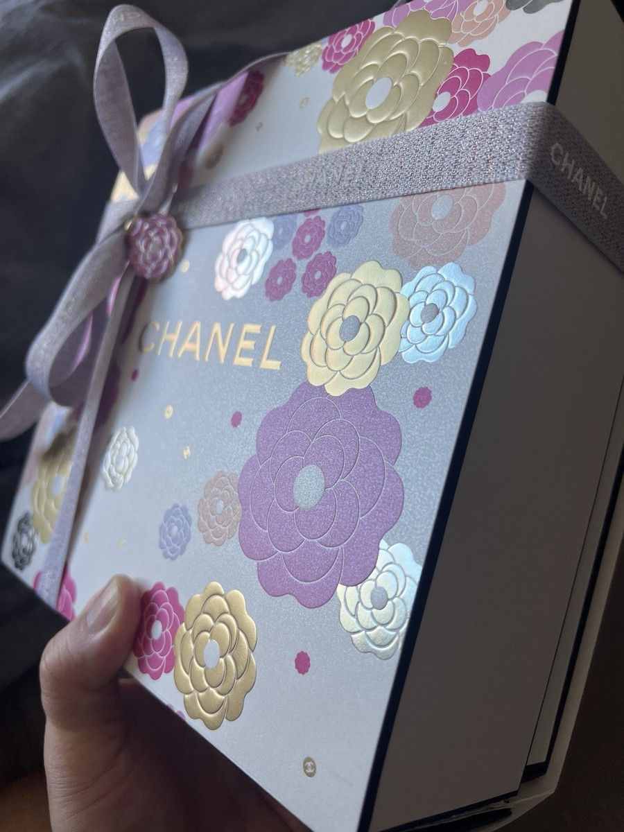 Chanel Beauty Mother's Day 2026 Large Gift Box w/ Pink Camellia