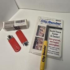 T-post Fence Clip Benders Jikbeed T-post Clip Fence Builder Tools Lot Of 2 New 
