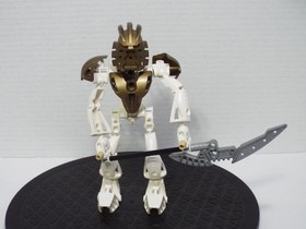 LEGO BIONICLE TITANS TAKANUVA (8596) COMPLETE FIGURES WITH MANUAL FREE SHIPPING