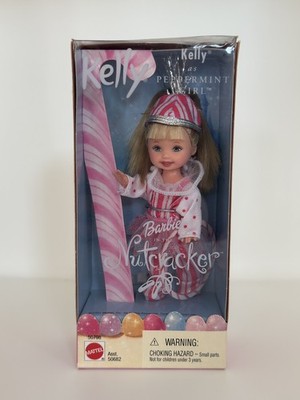 2001 Mattel Barbie Nutcracker Kelly As Peppermint Girl  NIB