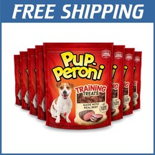 Training Treats for Dogs, Beef Flavor, Pack of 8