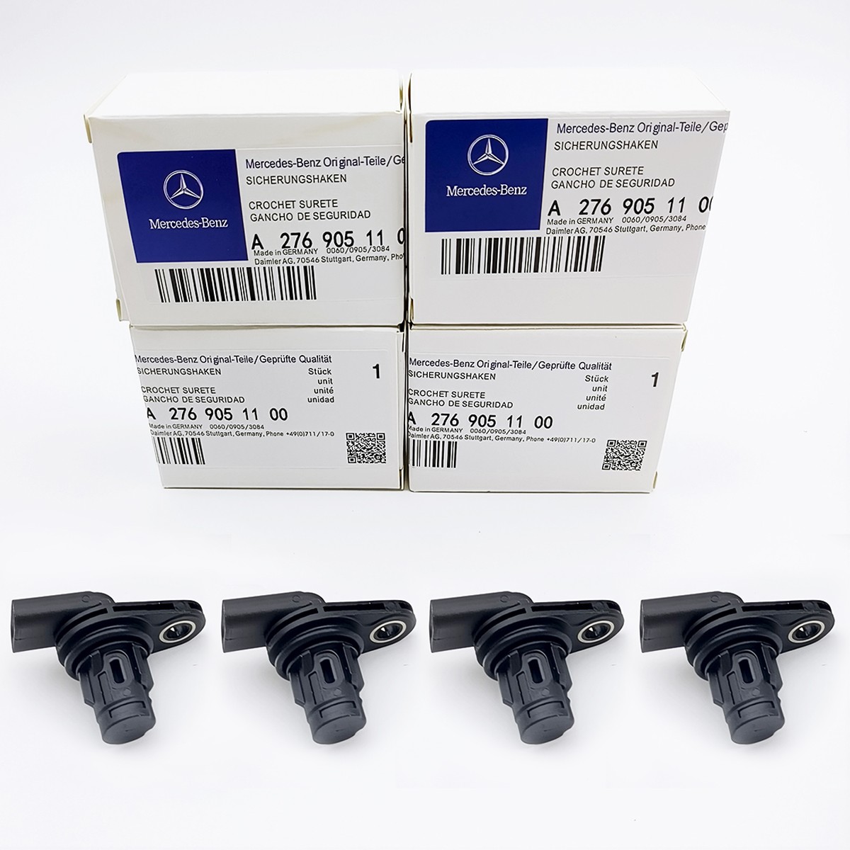 For Mercedes-Benz OEM 4pcs Engine Intake & Exhaust Camshaft Position Sensors US