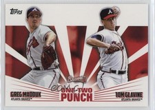 2023 Topps Series 1 One-Two Punch Greg Maddux Tom Glavine #12P-1 HOF h6c