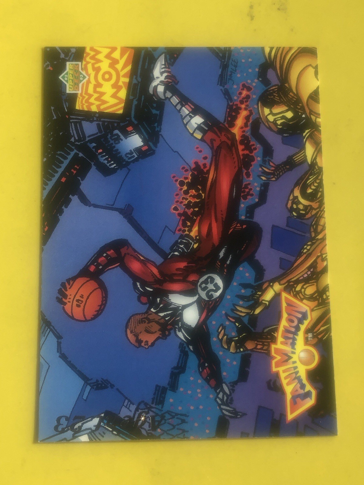 1992-93 Upper Deck FaniMation Michael Jordan #506 HOF