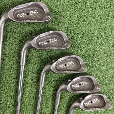 READ Ping Zing Black Dot Iron Set 2-PW Steel Stiff Flex Karsten