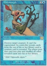 1x Polymorph Moderate Play MTG Magic - Kid Icarus -