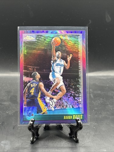 2000 Topps Chrome Baron Davis #63 card