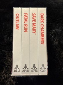 Atari 2600 BUTCHER BILLY LIMITED EDITION SET of 500 Save Mary Outlaw Fatal Run