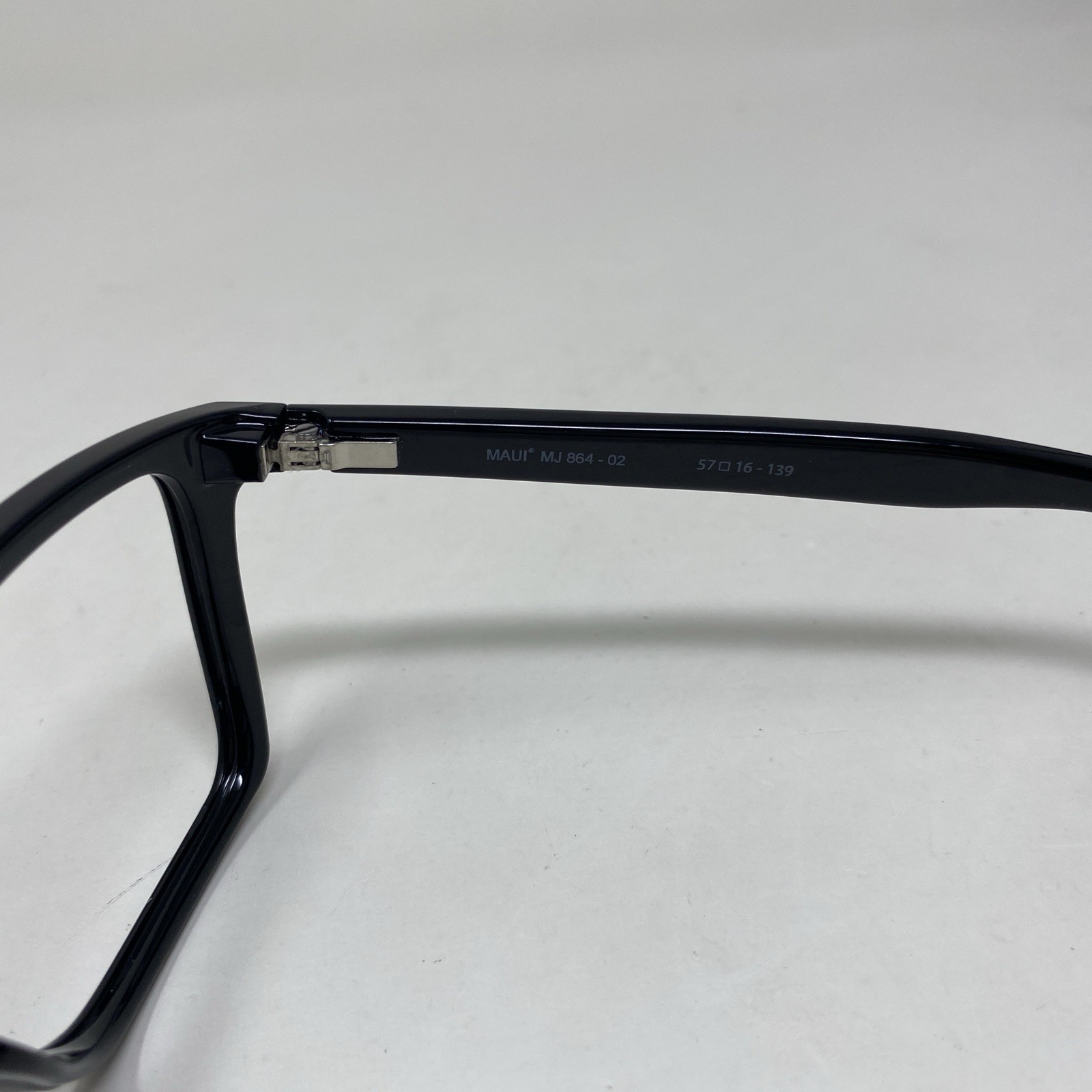Maui Jim CRUZEM MJ 864-02 Glossy Black Frame Only 399T image 8