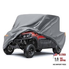 Waterproof UTV Cover Compatible with Kawasaki 3-6 Seats, 6 Layers All Mule