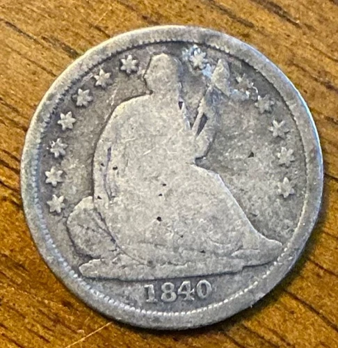 1840-O Seated Liberty Dime — photo from another recent sale
