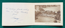 Antique Royal Christmas Card Signed Mummy Mary Princess Royal to Son Lascelles