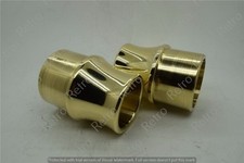 Fit To Brass Exhaust Tips Pair For 1 Pipes Harley Rat Rod Bobber Chopper