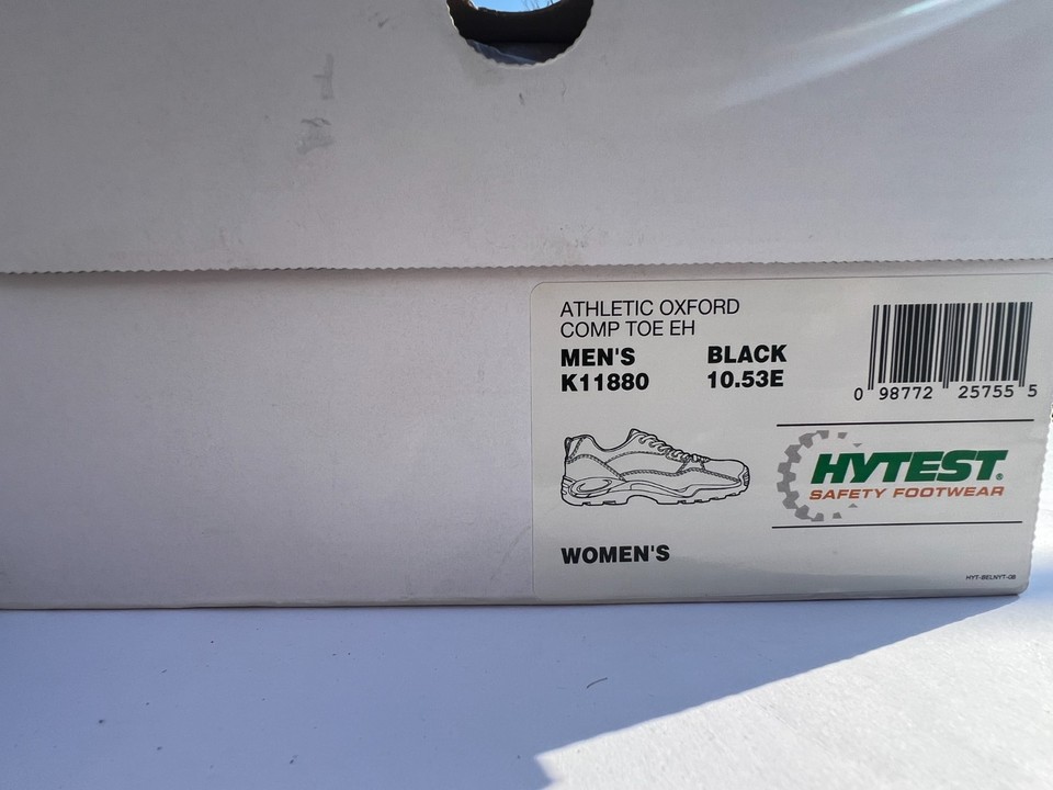 HyTest Men's Athletic Oxford Work Safety Shoes K11880 | eBay