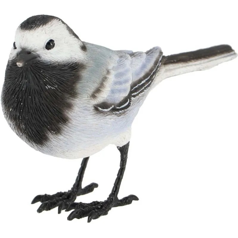 Bailarina Blanca En Resina 7,6 CM Estatua Diosa Jardín