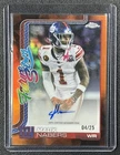 2025 Topps Chrome Malik Nabers Chrome Autographs (RAW)