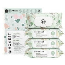 Clean Conscious Multi-Use Wipes  Hypoallergenic  Unscented for Sensitive Skin