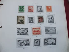 A STANLEY GIBBONS PRINTED NEW ZEALAND STAMP ALBUM, PART FILLED WITH STAMPS