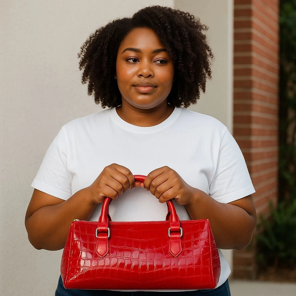 Primeware Insulated Wine Clutch Thermal Lined Bag Red Design W/Corkscrew NWT  - Image 2 of 4