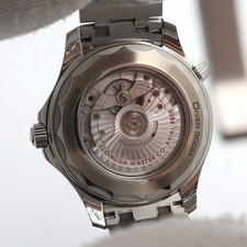 2025 New Omega 210.30.42.20.01.001 Seamaster Black On Black Steel Ceramic Watch 13