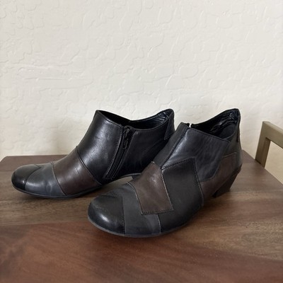 Remonte Patchwork Leather Ankle Boots (Style R8370 / D7386), 37 US 6.5-7