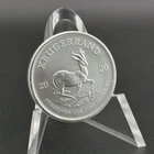2020 South African Krugerrand 1oz .999 Fine Silver Light Marks In Capsule