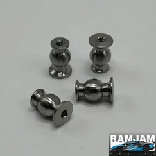Arrma Typhon 6s Titanium Inner/Outer Steering Pivot Ball Set