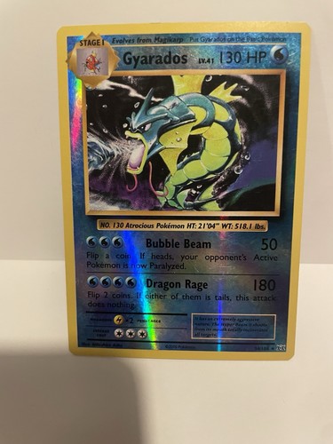 Gyarados 34/108 Rev Reverse Holo XY Evolutions Pokemon
