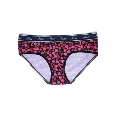 Victoria's Secret PINK Hiphugger Panty Medium New Women Cherry print Underwear