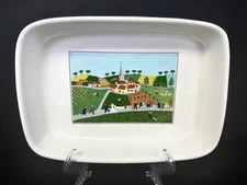 Villeroy & Boch Design Naif Lasagna Casserole Rectangle Pan 11 1/2" x 8 1/2"
