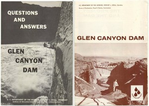 Glen-Canyon-Dam-Colorado-River-Storage-Project-2-1960s-Vintage-Brochure-Arizona