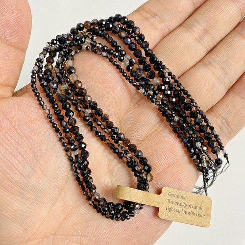 Wholesale 2/3/4mm Gemstone Beads – Apatite, Quartz, Shell for DIY Jewelry - Picture 99 of 204