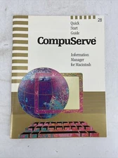 Quick Start Guide CompuServe Information Manager for Macintosh 1995 Paperback