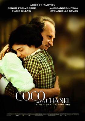 COCO AVANT CHANEL Movie POSTER 27x40 C Audrey Tautou Beno t Poelvoorde