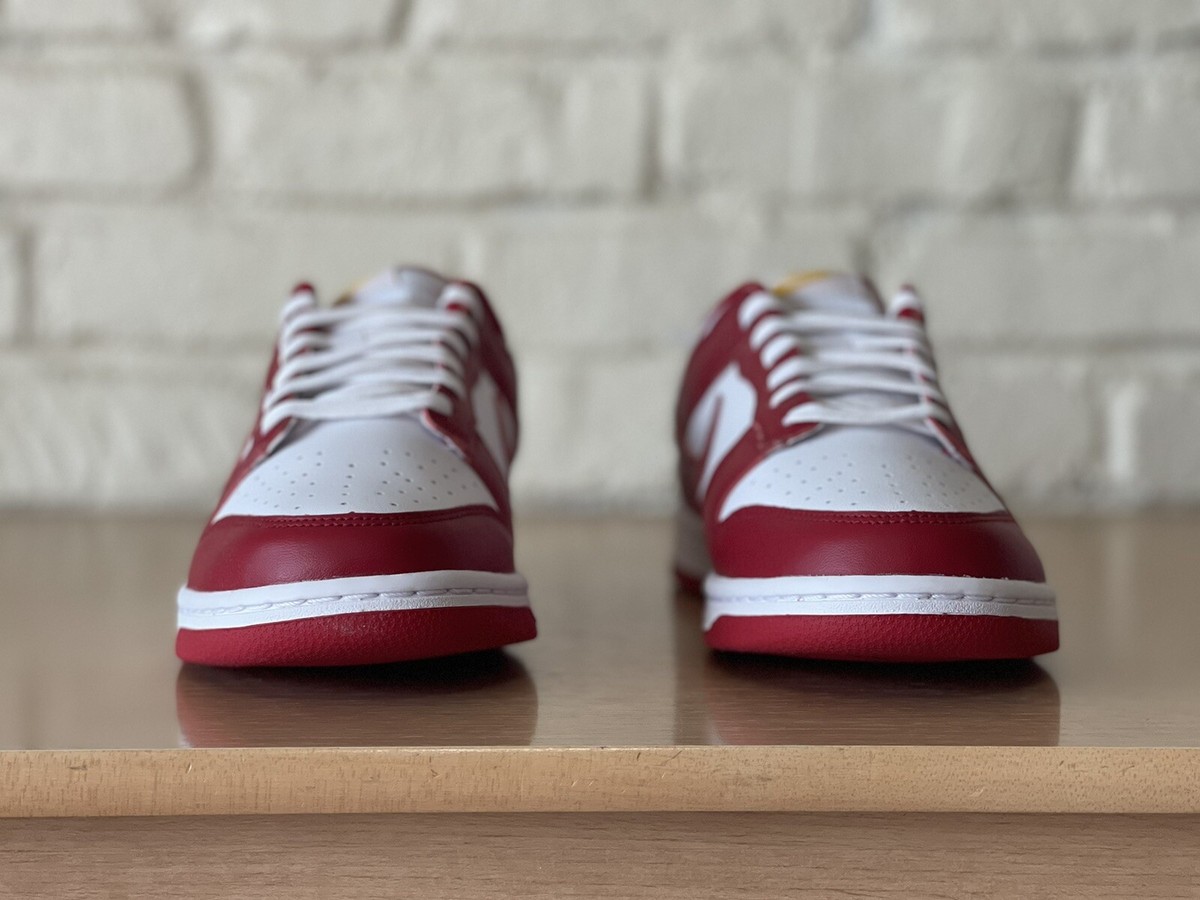 Nike Dunk Low Retro USC Gym Red University Gold Cardinal  display picture 3