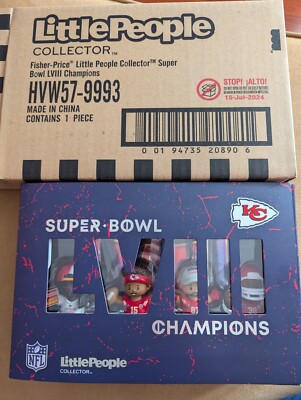 NFL Super Bowl LVIII Champions KC Chiefs Little People Collector Set | eBay